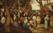 Pieter Brueghel the Younger The Preaching of St. John the Baptist oil painting reproduction